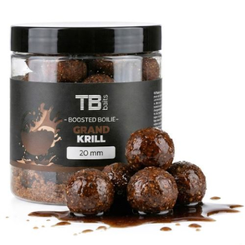 TB Baits Boosterované Boilie Grand Krill 120 g 20mm